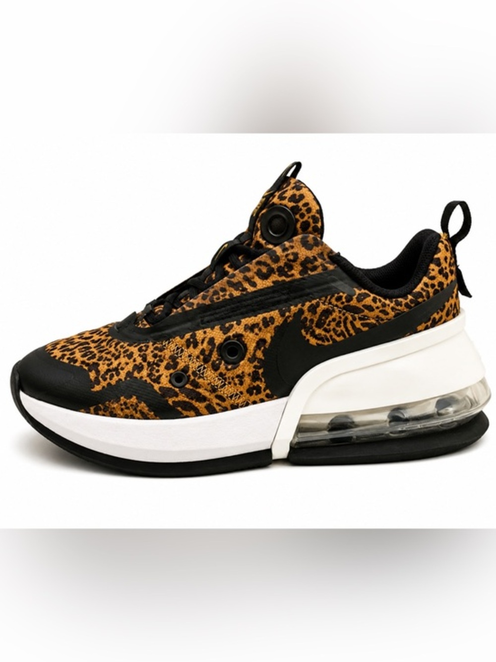 🔥 Nike Air Max Up Leopard Print Sneakers Women’s 9 Animal Print Athleisure Shoes